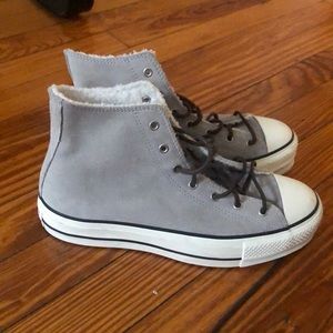 High top sneakers